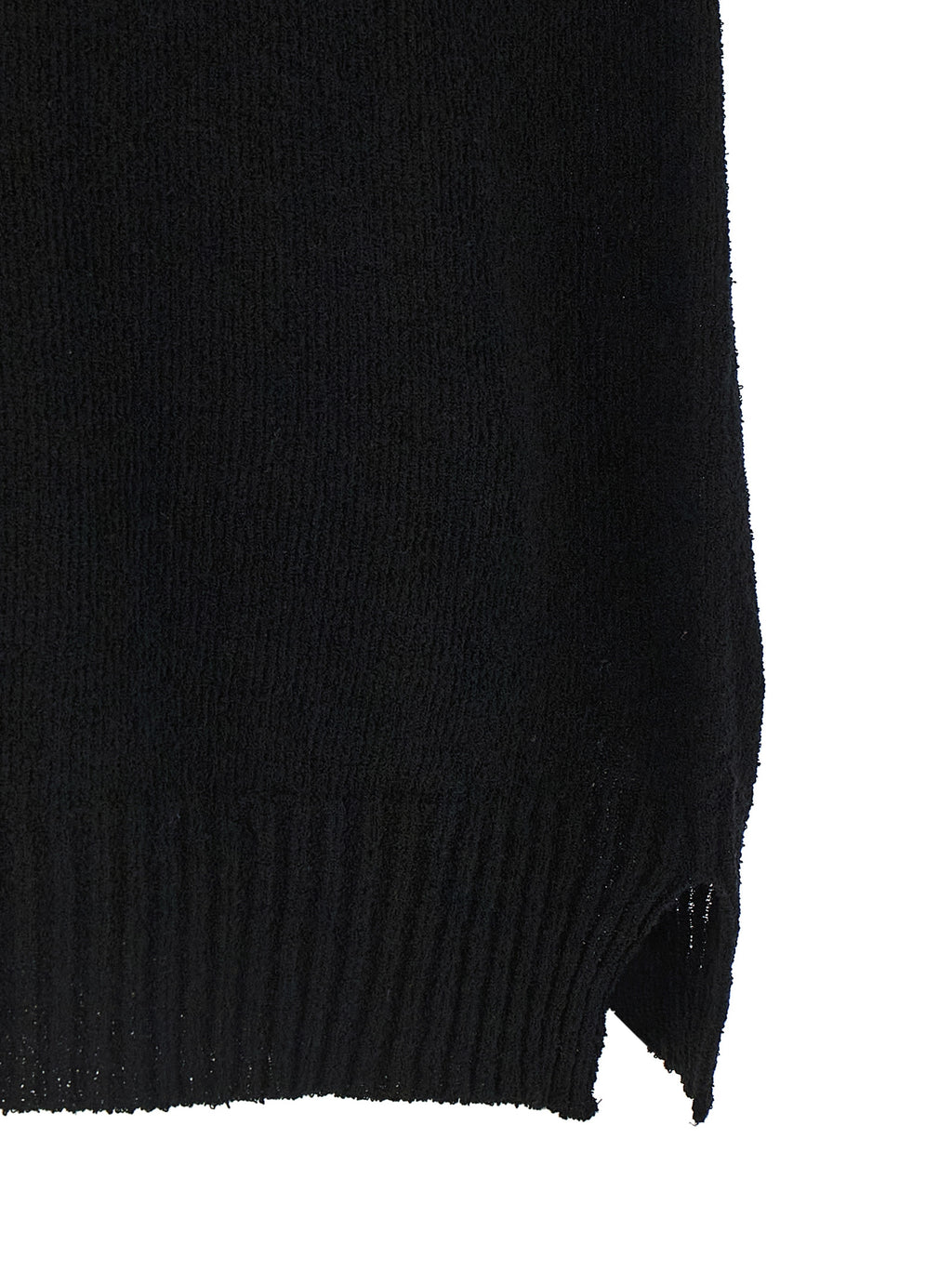 MA'RY'YA Black Cotton Polo Shirt