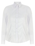 XACUS White Cotton Blouse