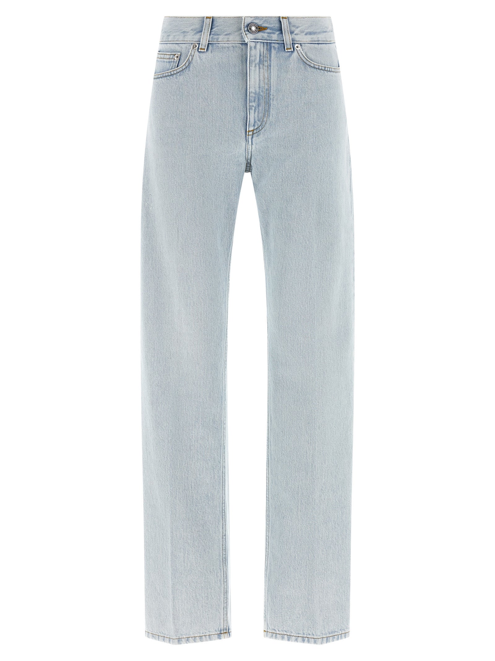 Jeans Givenchy azules de algodón de pierna recta