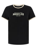 Camiseta Moncler de algodón negro