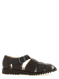 PARABOOT Brown Calfskin Flat Sandals