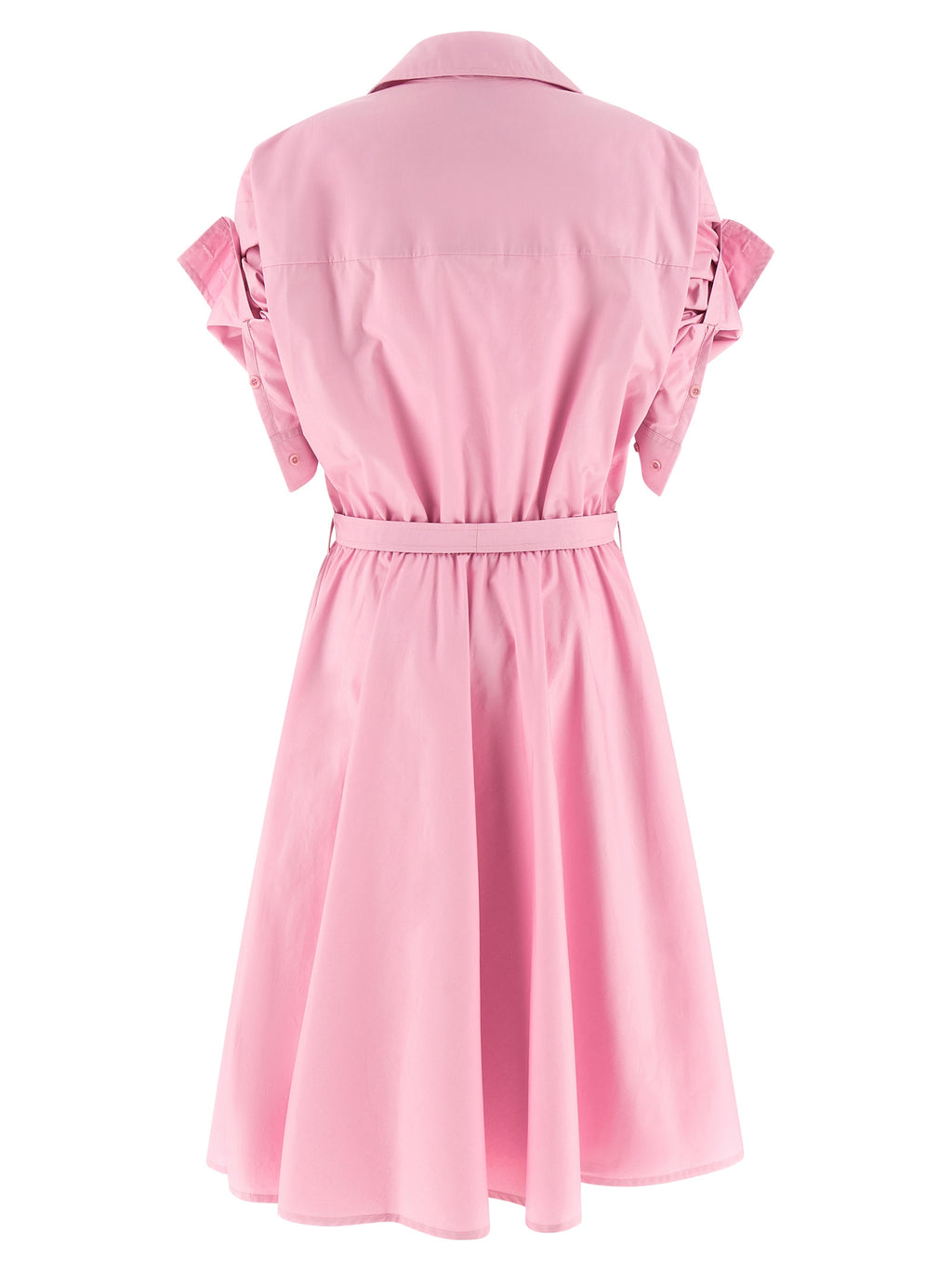 NUDE Multicolor Cotton Midi Dress