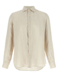 MC2 Saint Barth Beige Linen Blouse