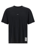 SATISFY Black Polyester T-Shirt