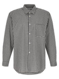 Blusa negra de algodón Comme Des Garçons