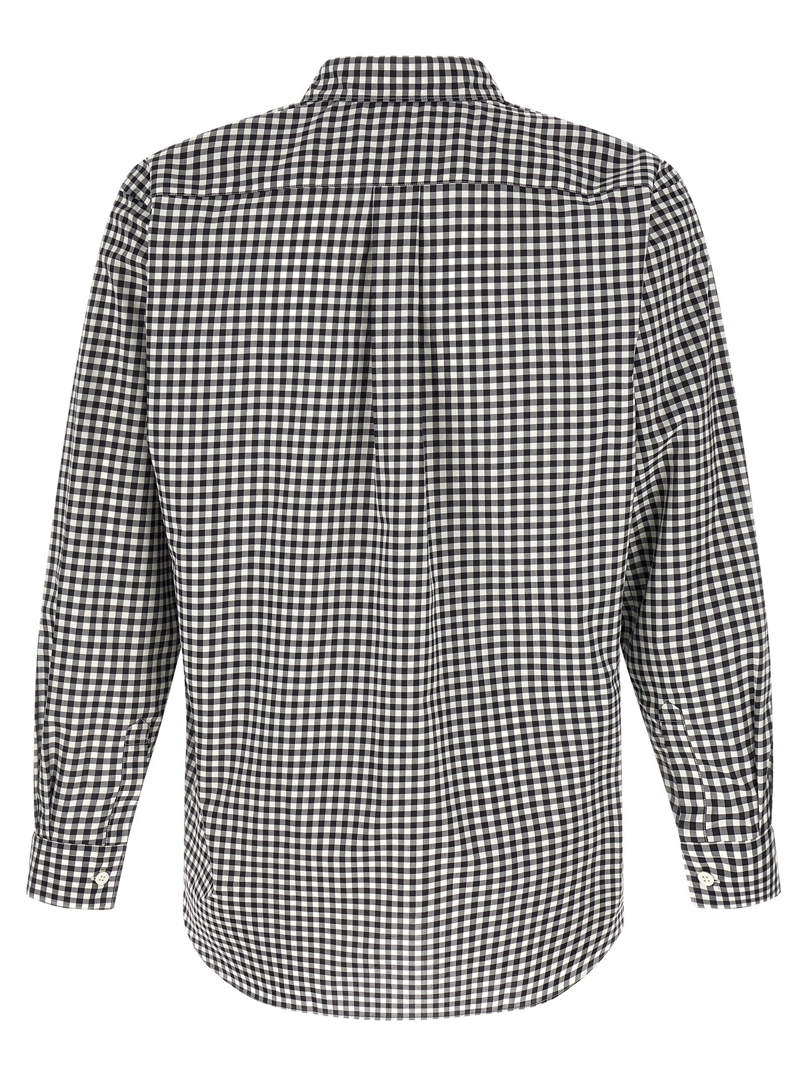 Blusa negra de algodón Comme Des Garçons
