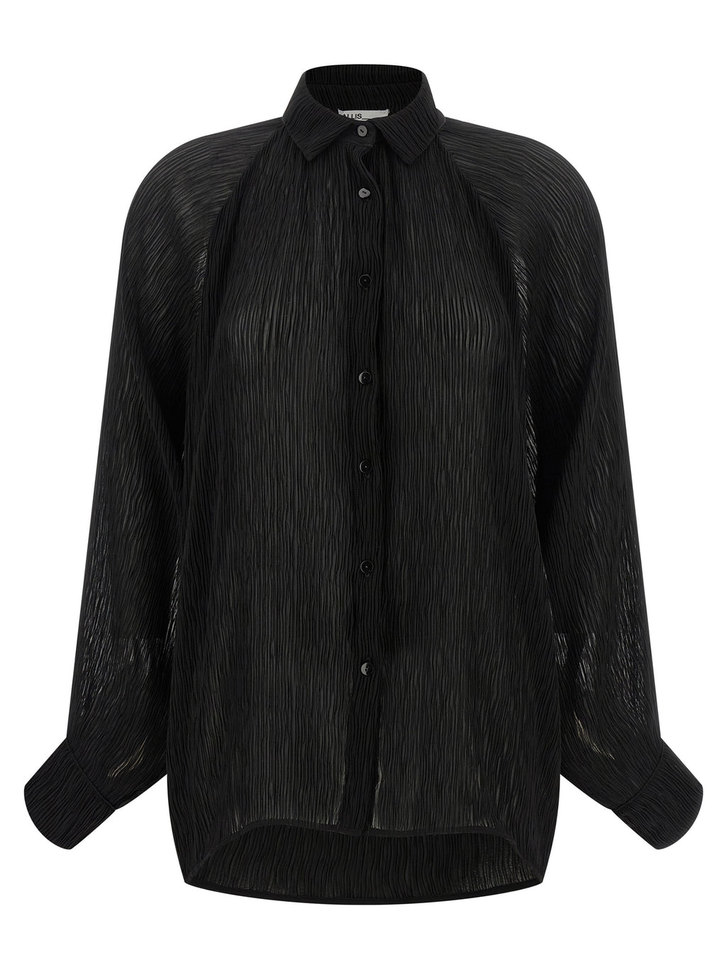 ALLIS Black Polyester Shirt