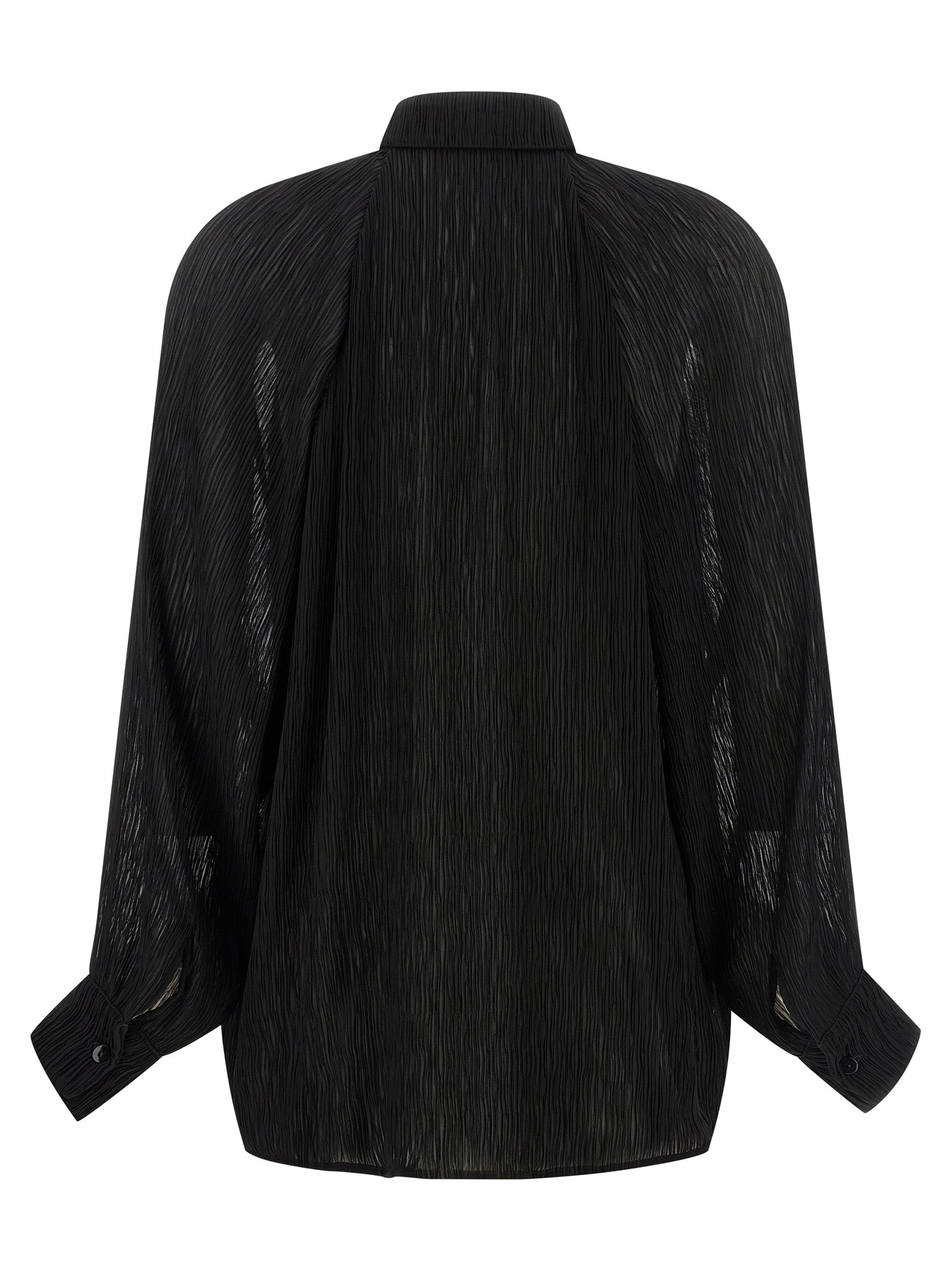 ALLIS Black Polyester Shirt