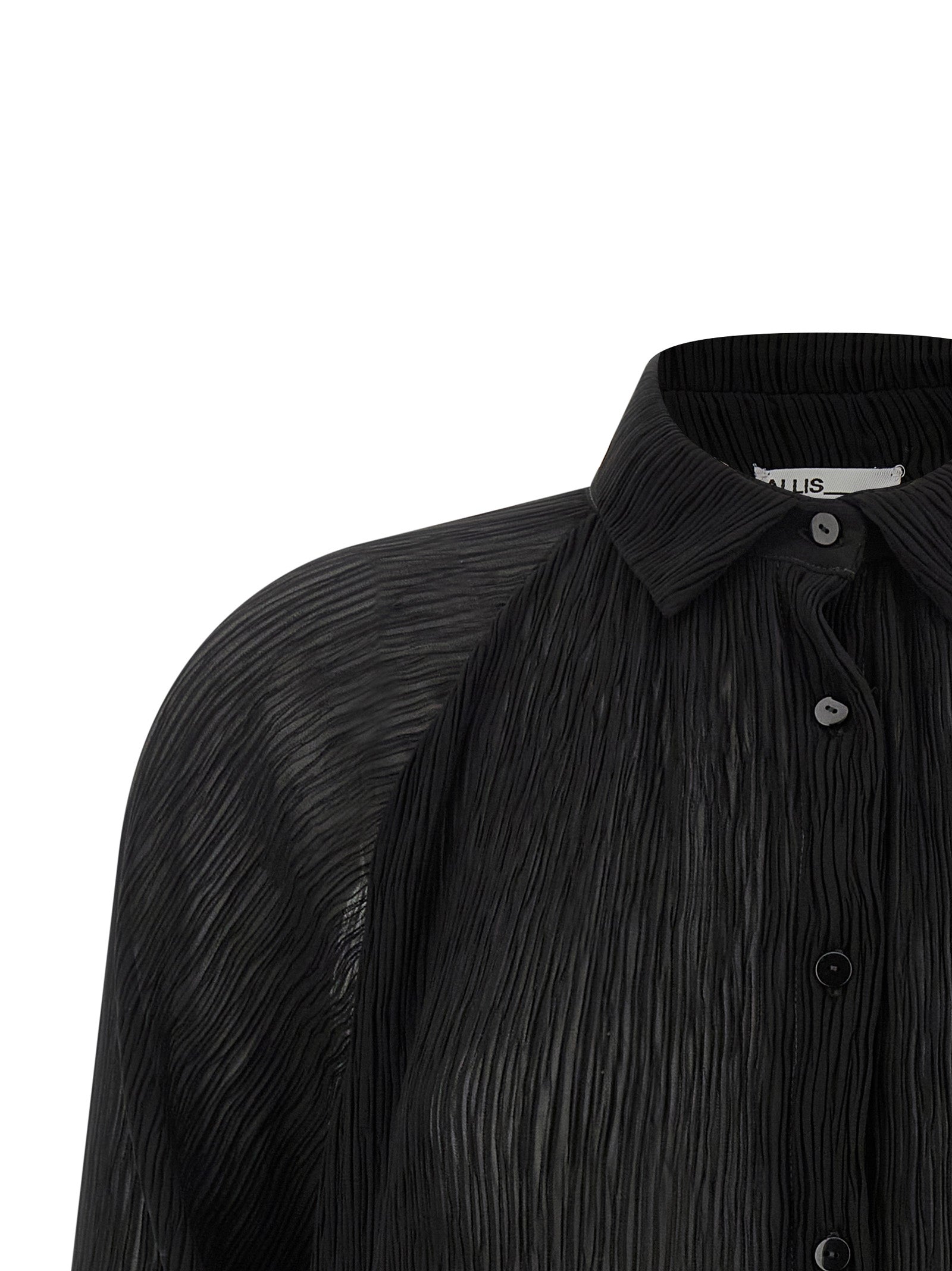 ALLIS Black Polyester Shirt