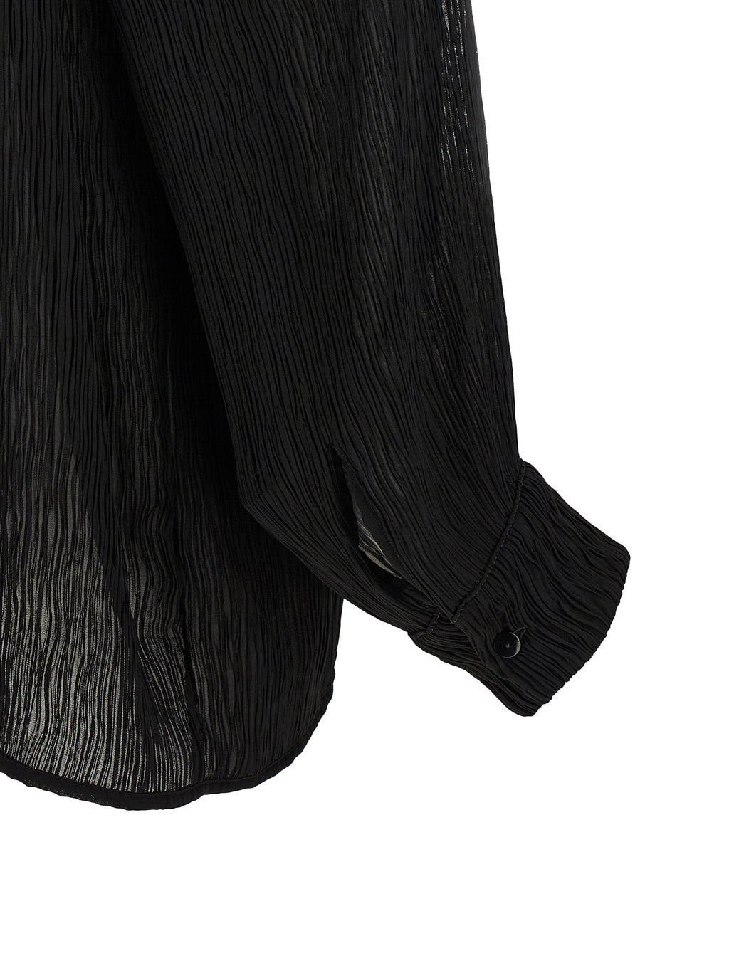 ALLIS Black Polyester Shirt