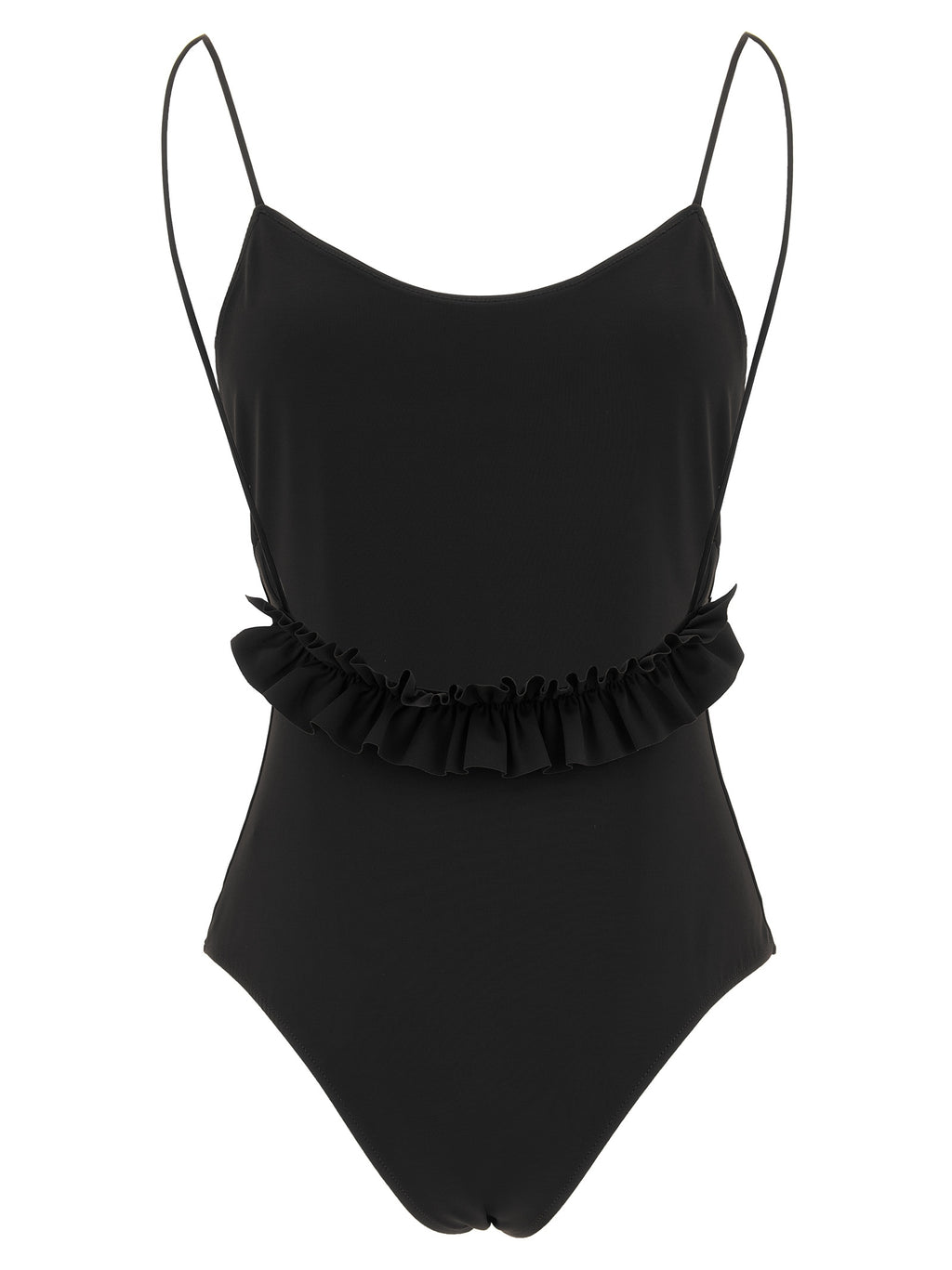 Bañador Jacquemus de poliamida negra de una pieza