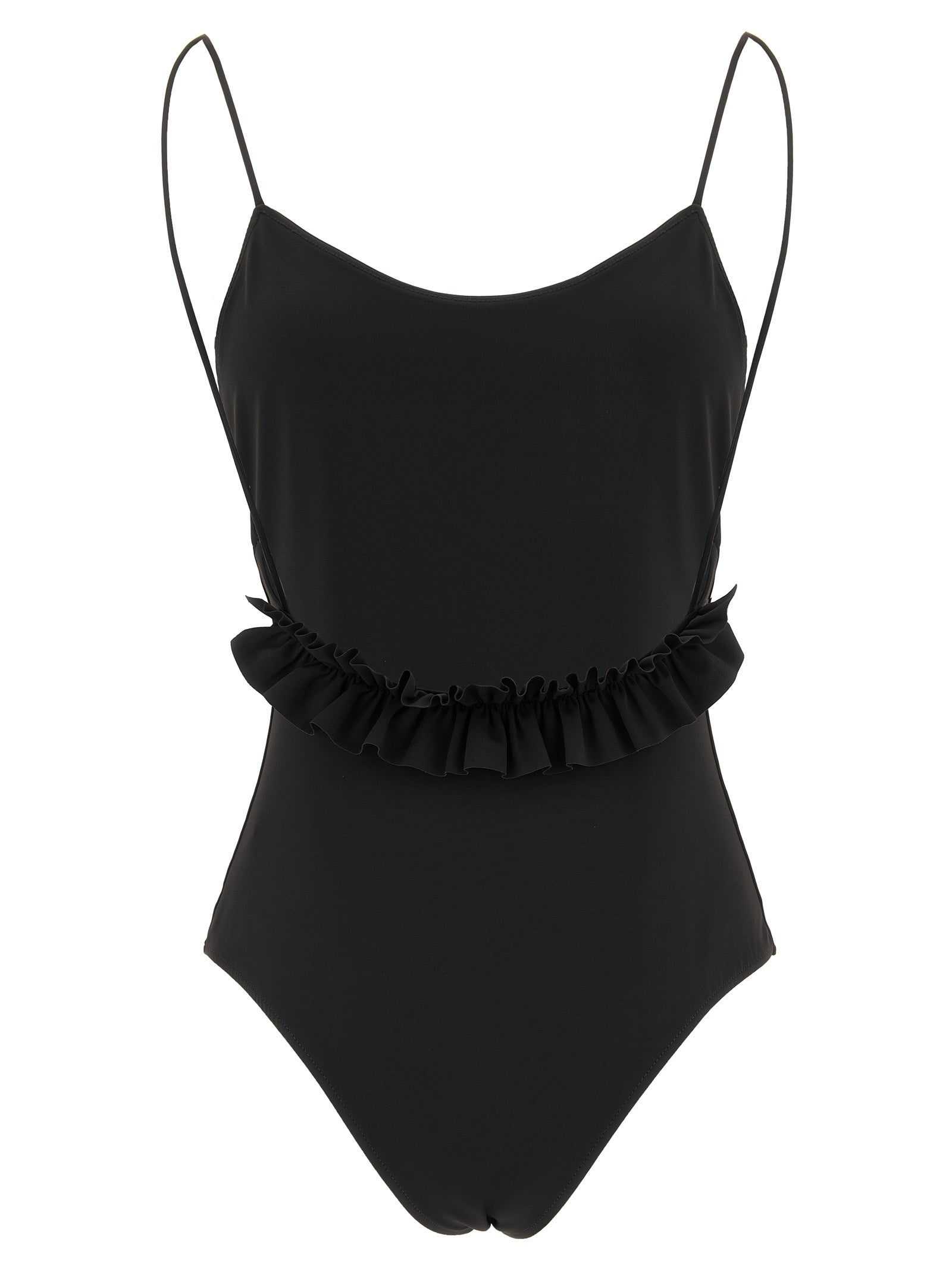Bañador Jacquemus de poliamida negra de una pieza