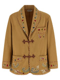 BODE Beige Cotton Blazer