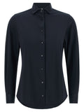 XACUS Blue Polyamide Blouse