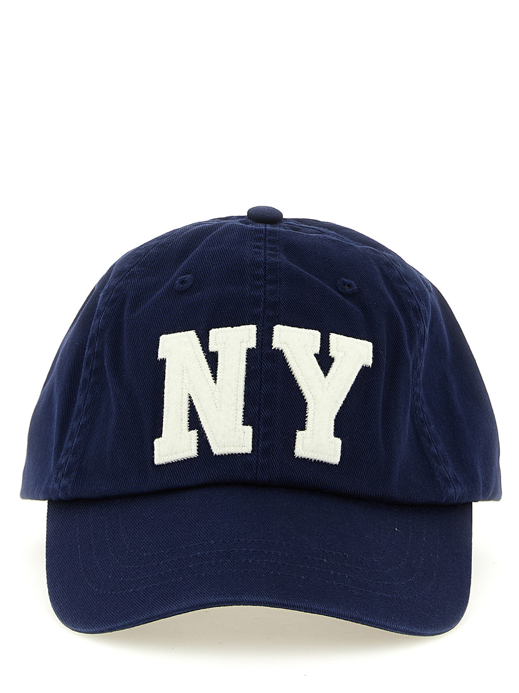 Gorra de algodón azul Polo Ralph Lauren (gorra de béisbol)
