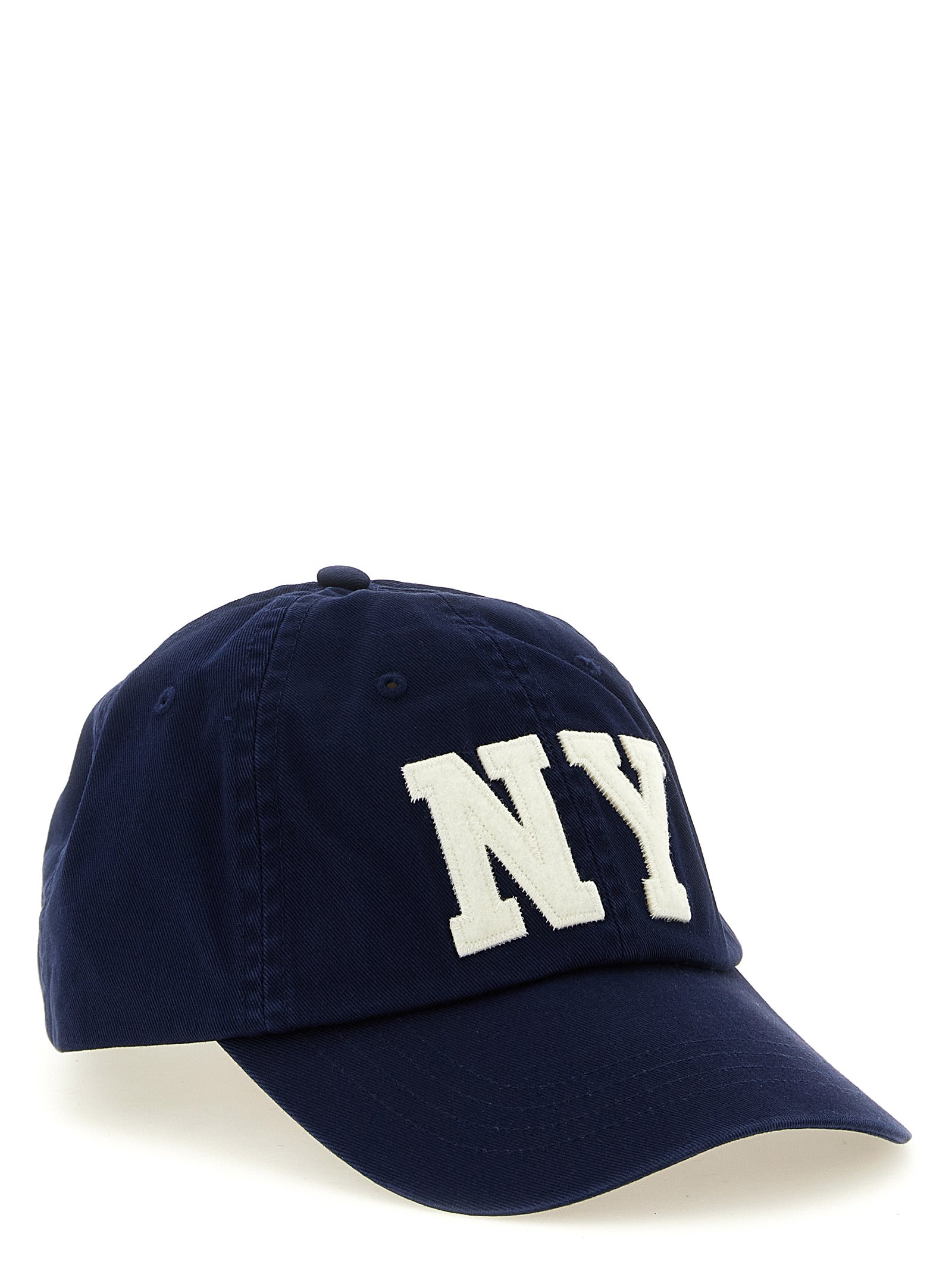 Gorra de algodón azul Polo Ralph Lauren (gorra de béisbol)