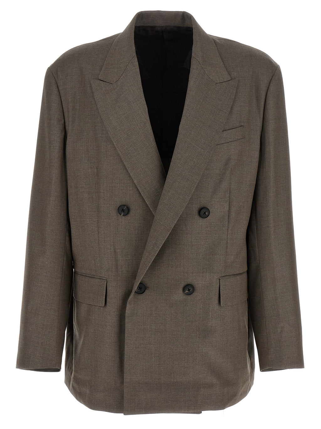 SSSTEIN Gray Wool Blazer