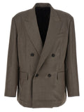 SSSTEIN Gray Wool Blazer