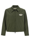 SECOND/LAYER Bicolor Polyester Full-Length Jacket