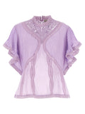 FARM RIO Purple Organic Cotton Blouse