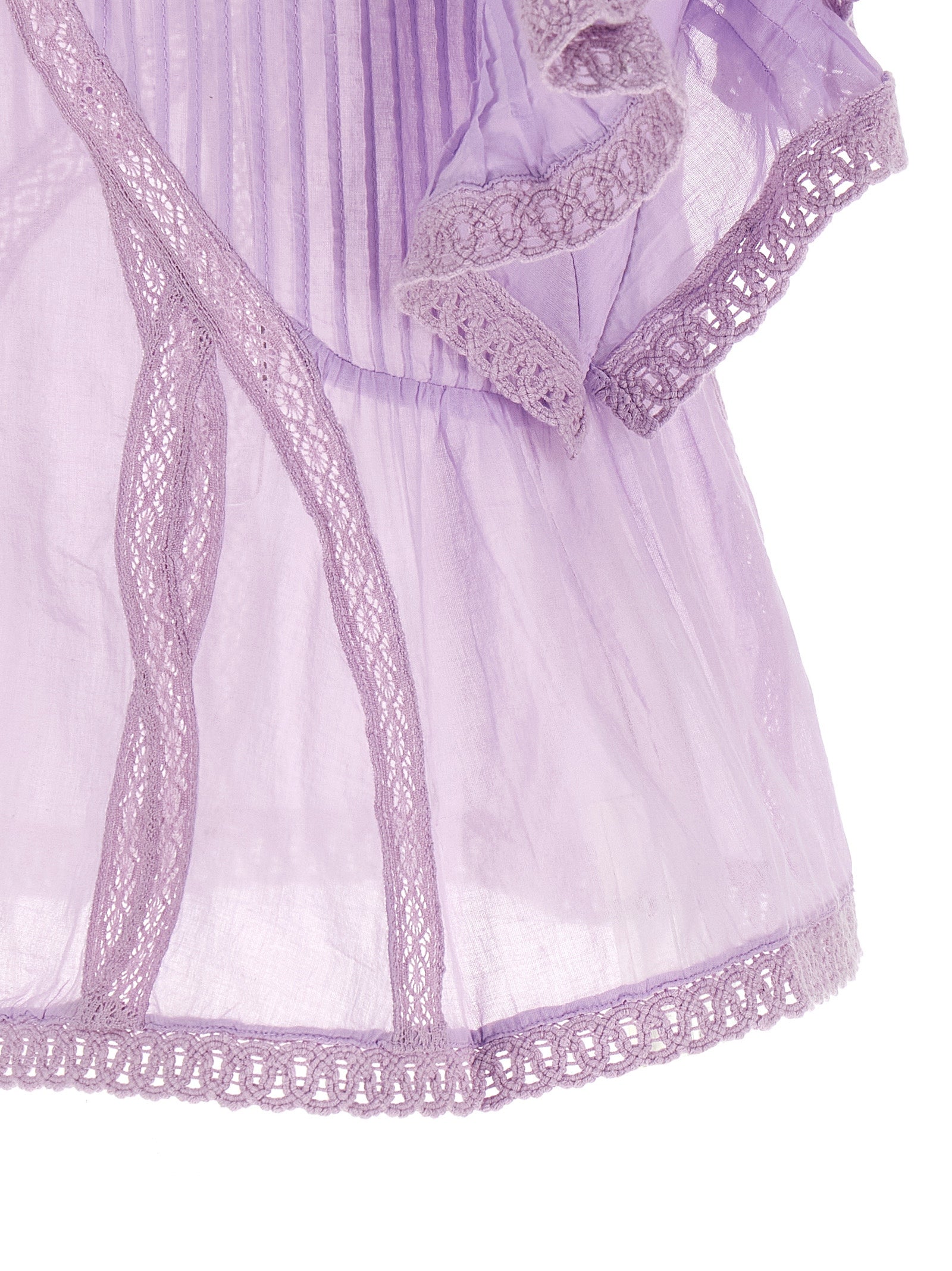 FARM RIO Purple Organic Cotton Blouse