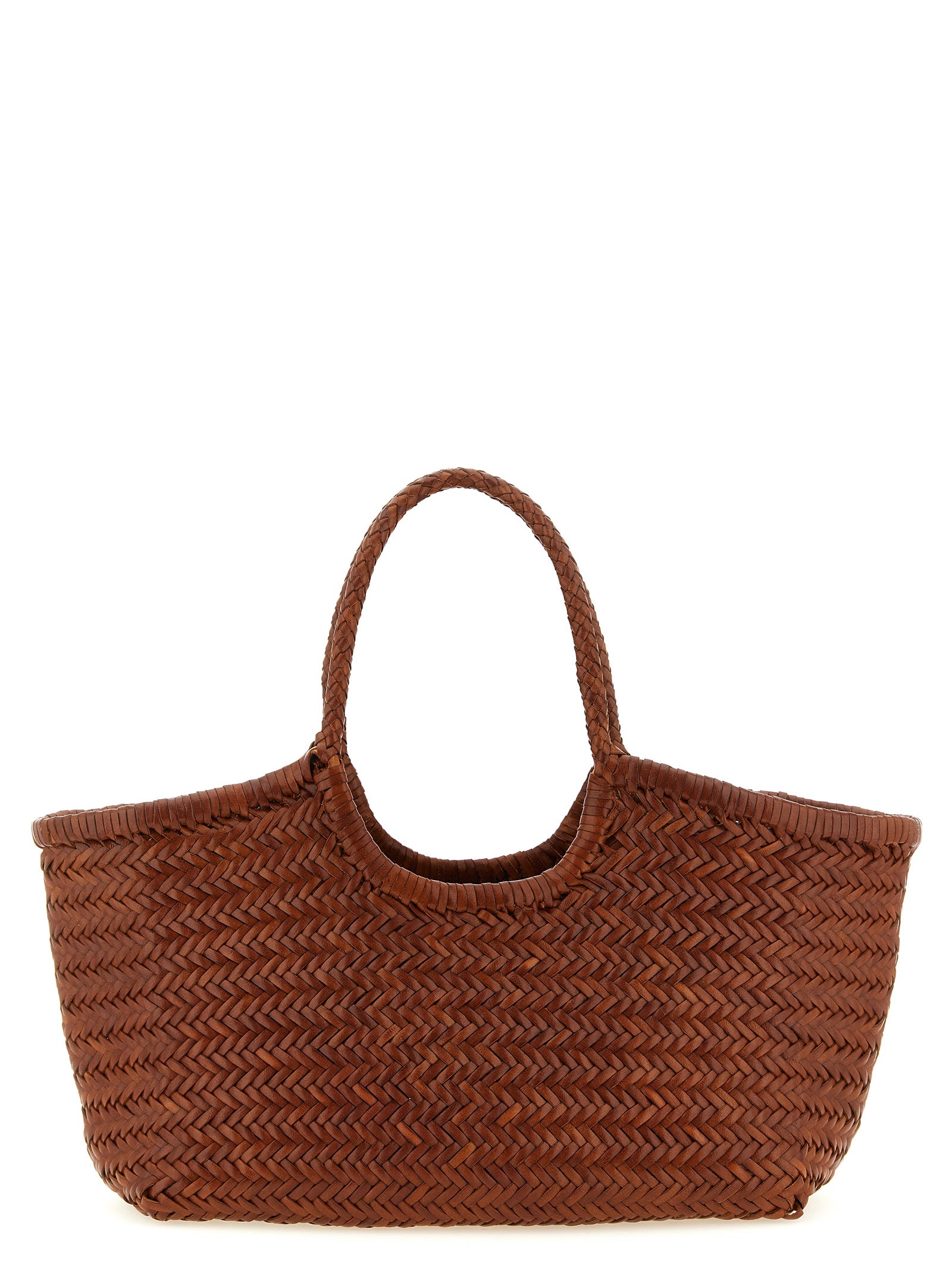 Dragon Diffusion Brown Calfskin Shoulder Bag
