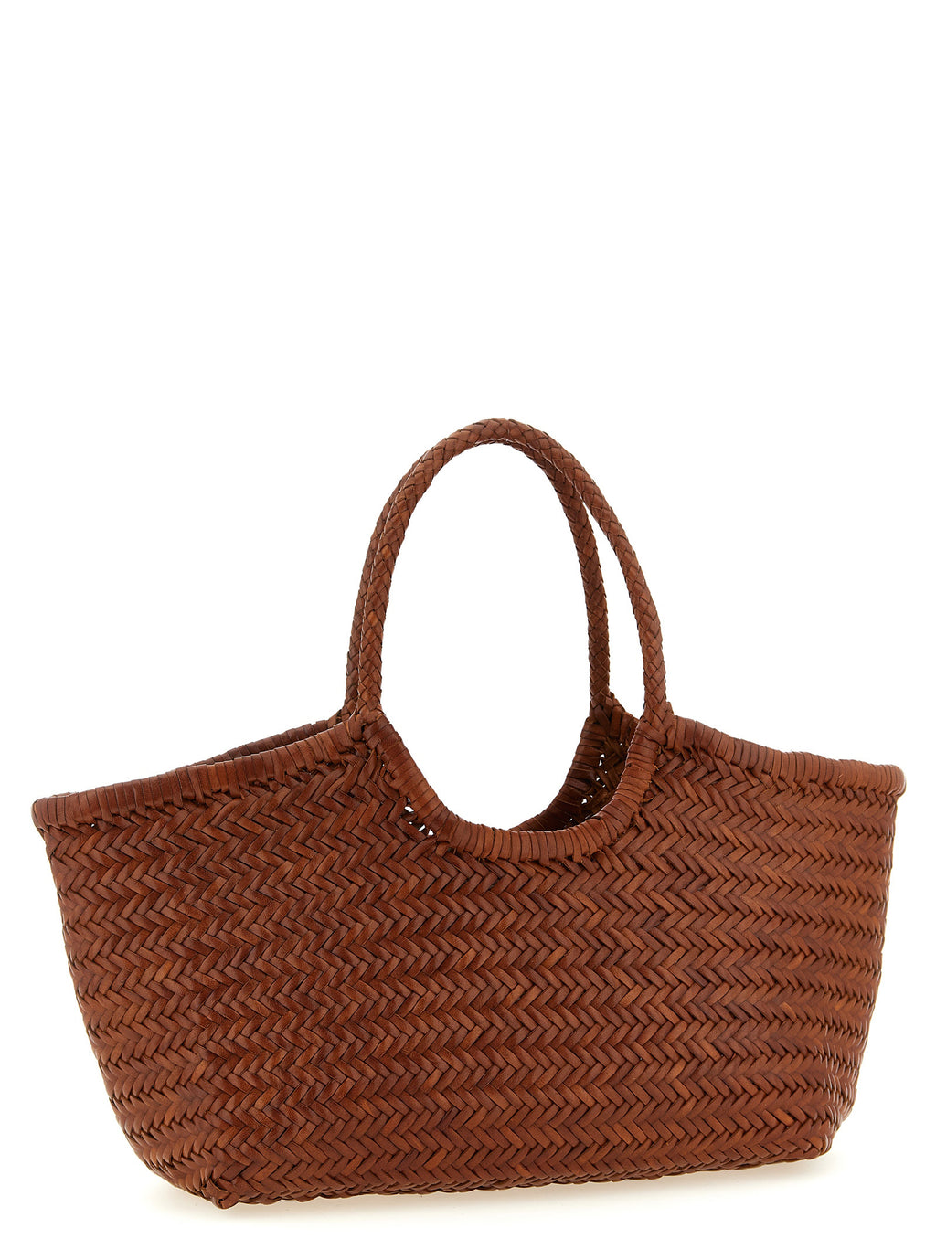 Dragon Diffusion Brown Calfskin Shoulder Bag