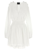 Giovanni Bedin White Cotton Short Dress