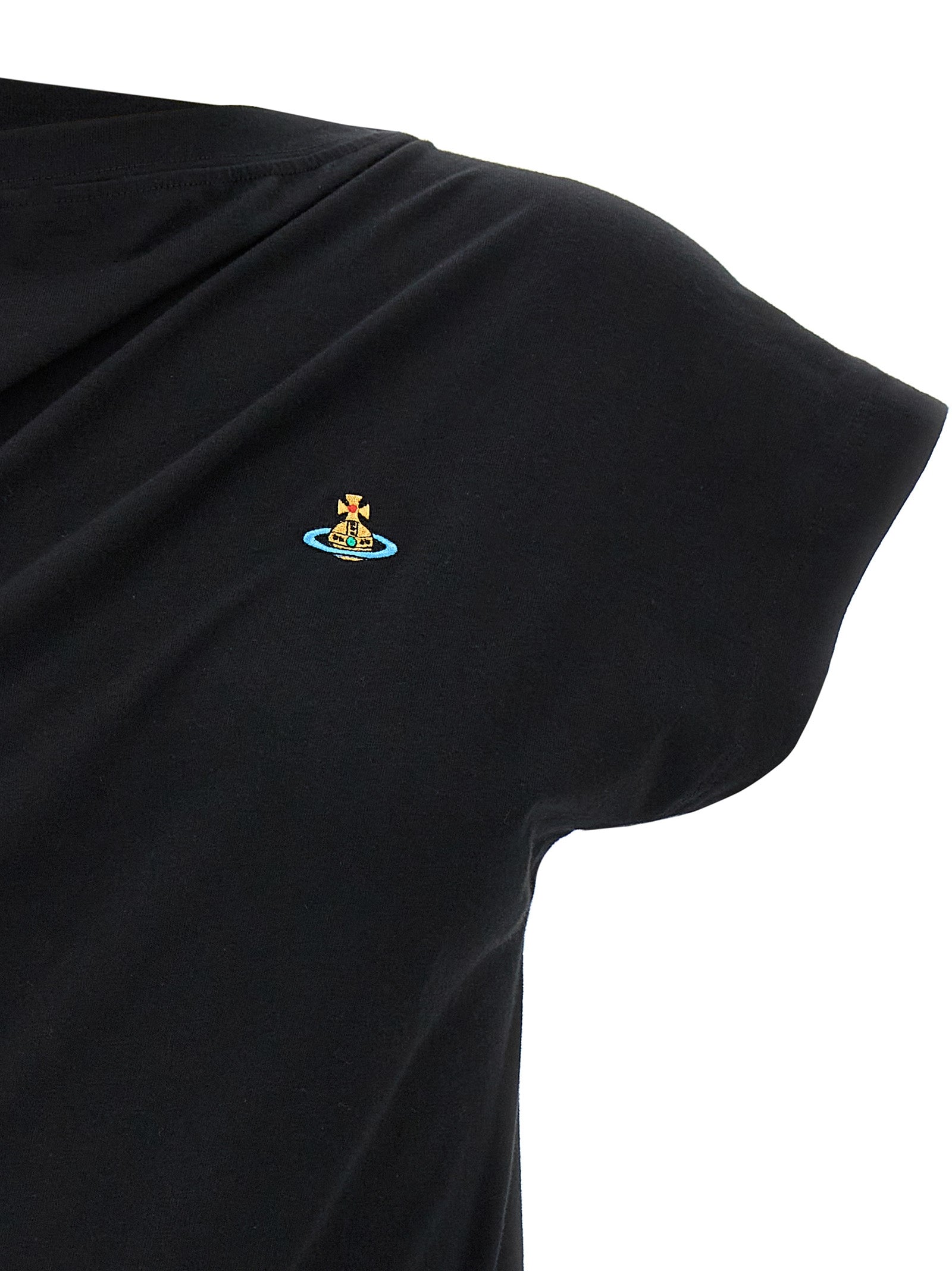 Camiseta Vivienne Westwood de algodón negra