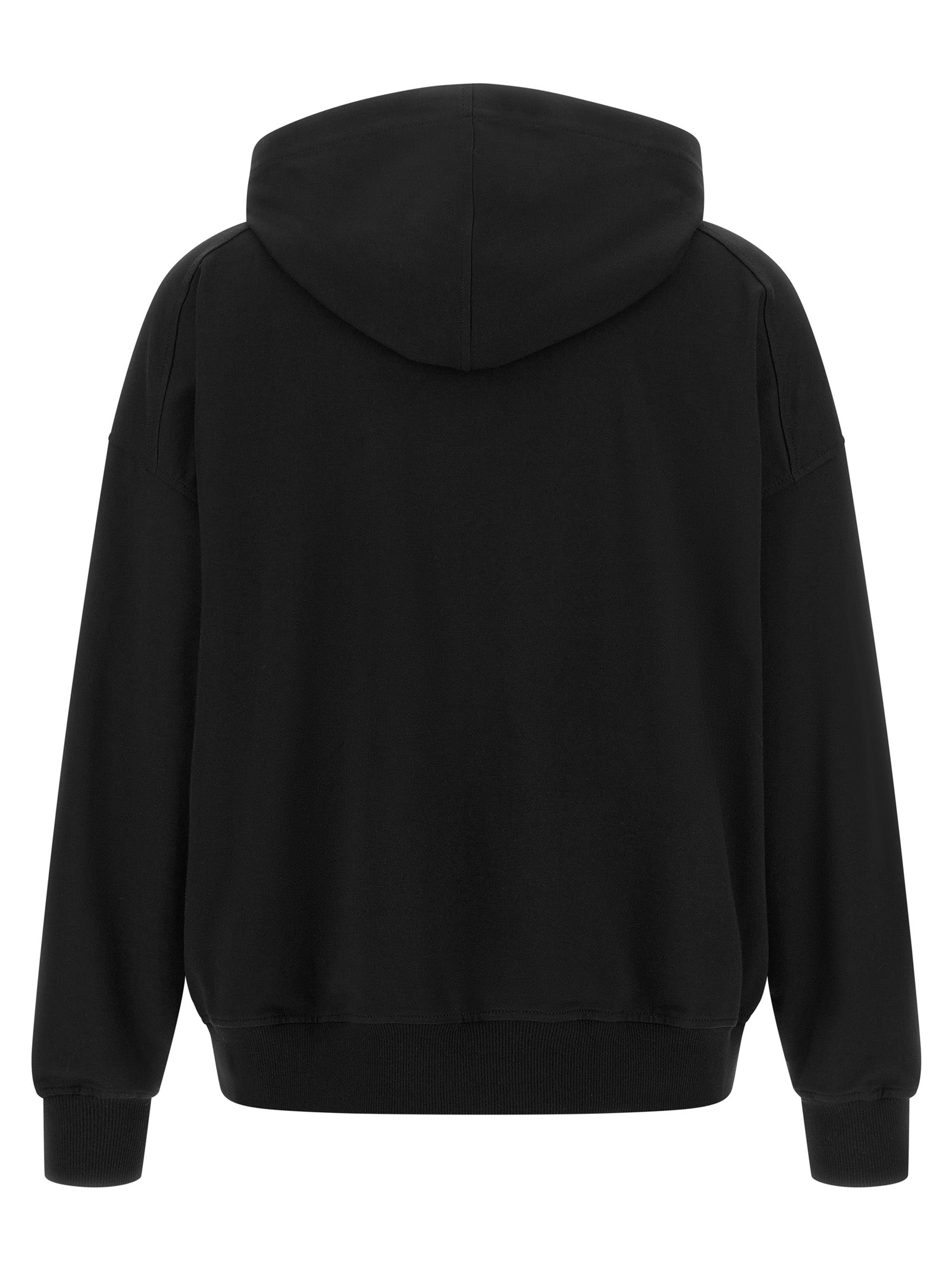 Sudadera de algodón negra Brunello Cucinelli