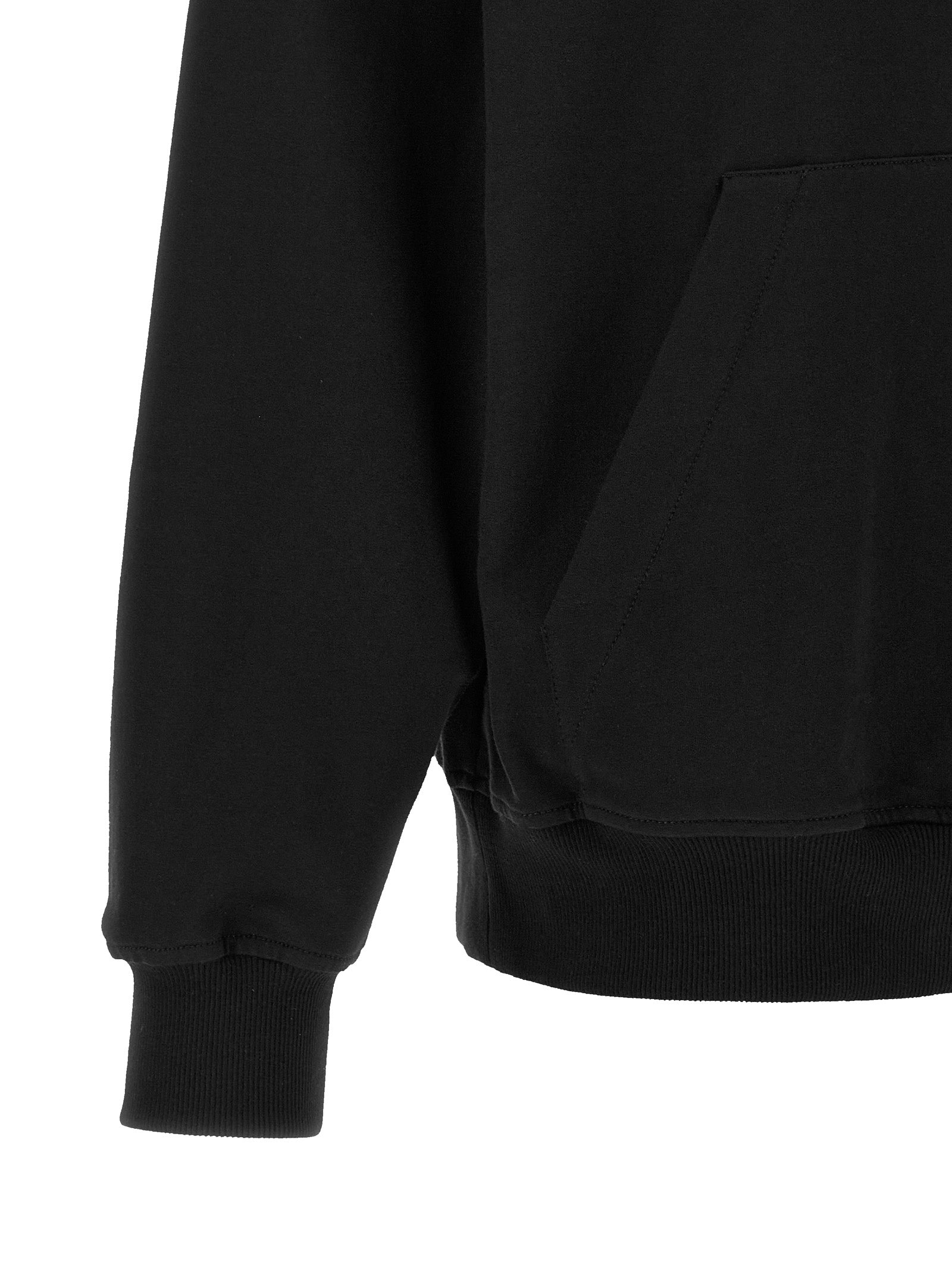 Sudadera de algodón negra Brunello Cucinelli