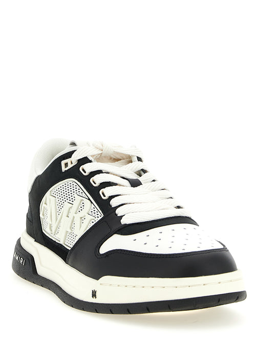 Baskets basses Amiri bicolores en cuir de veau
