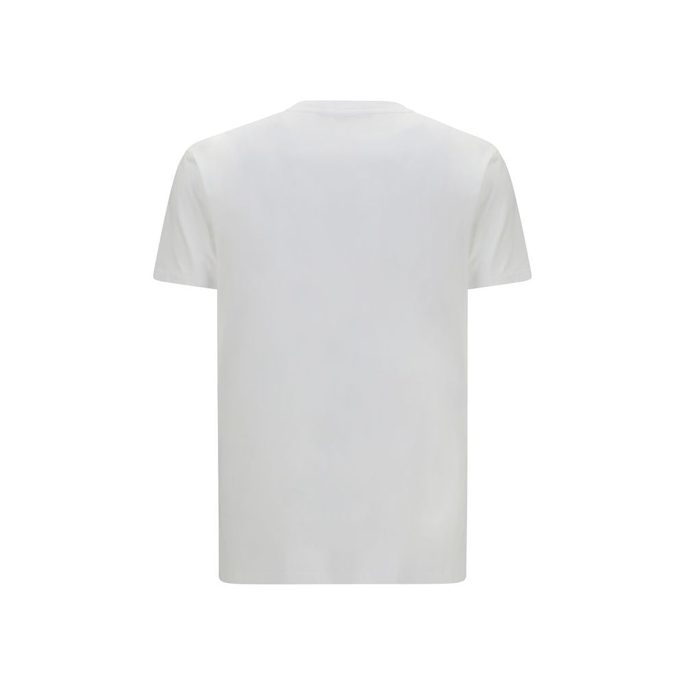 Camiseta de algodón blanca Tom Ford