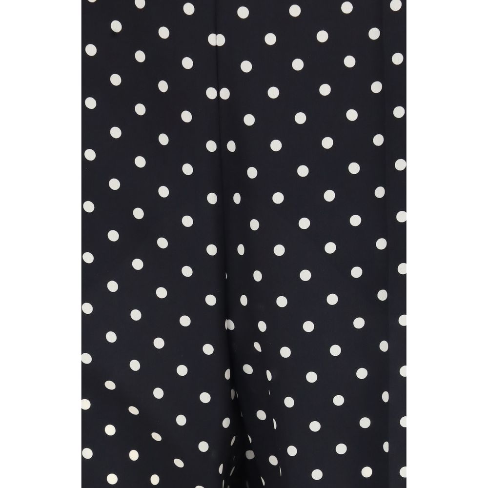 Pantalones cortos de seda negra de Valentino