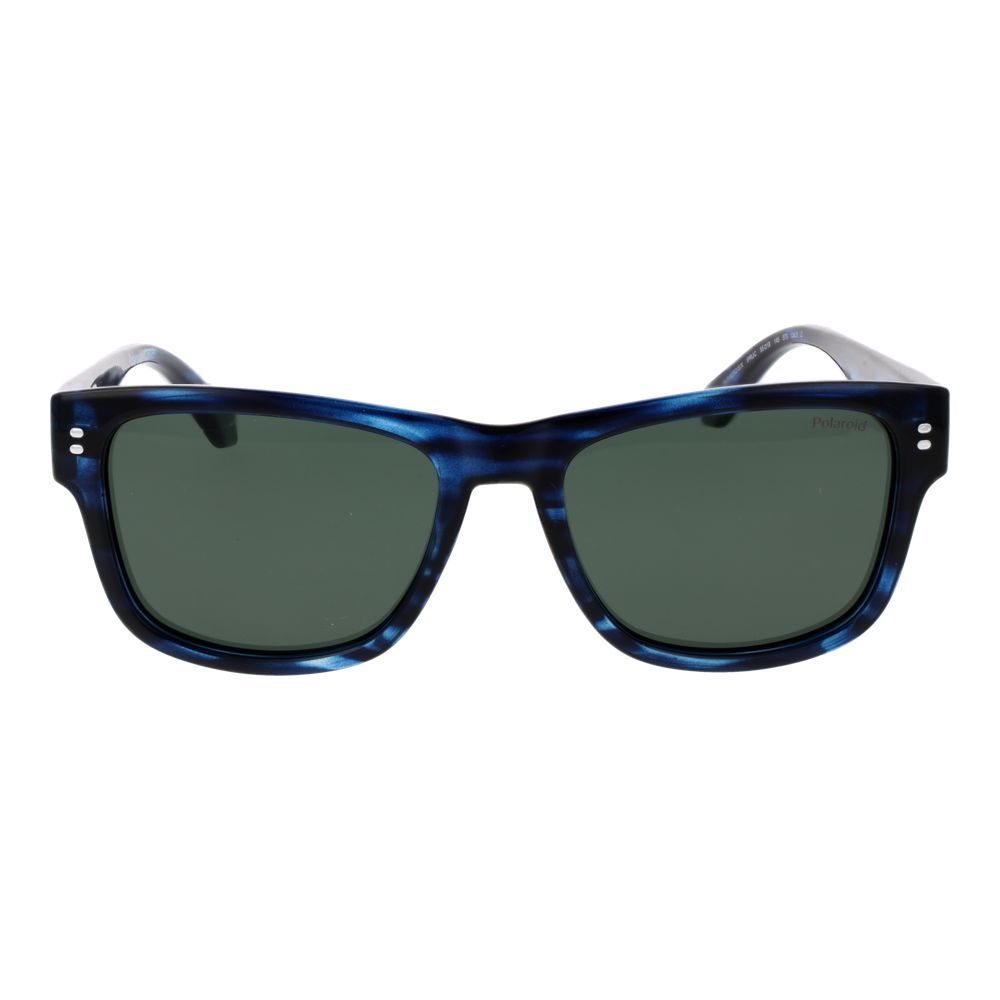 Gafas de sol Polaroid de policarbonato reciclado azul