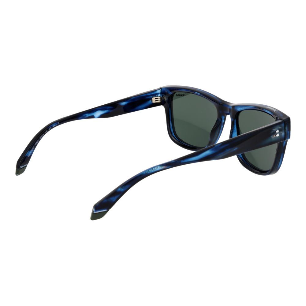 Gafas de sol Polaroid de policarbonato reciclado azul