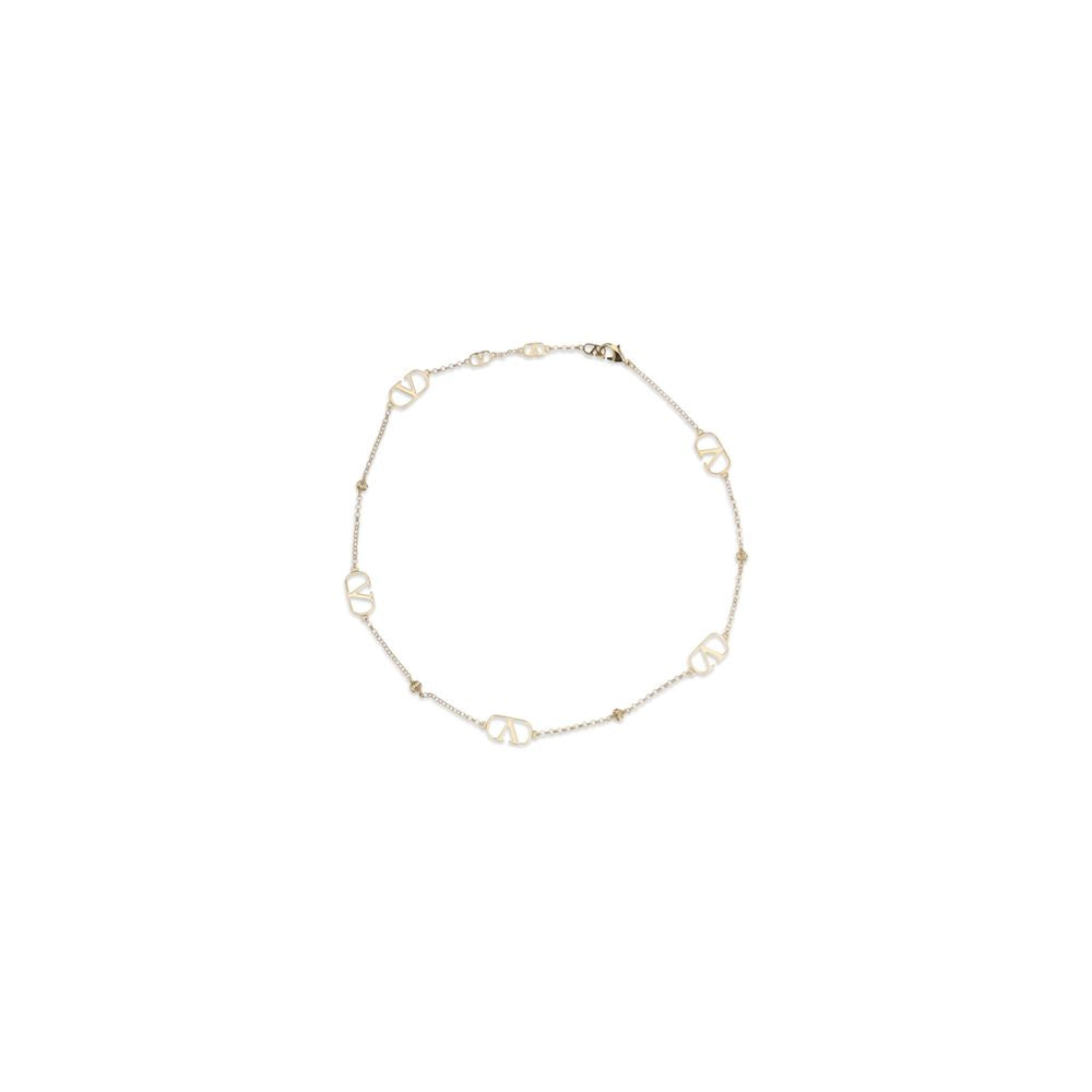 Collar de metal dorado Valentino Garavani