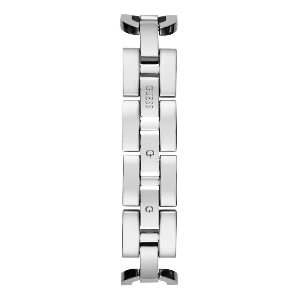 Reloj de vestir de acero inoxidable gris Guess