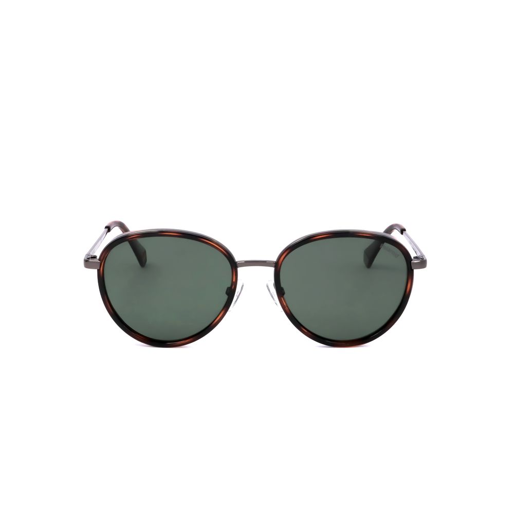 Polaroid Brown Metal Sunglasses
