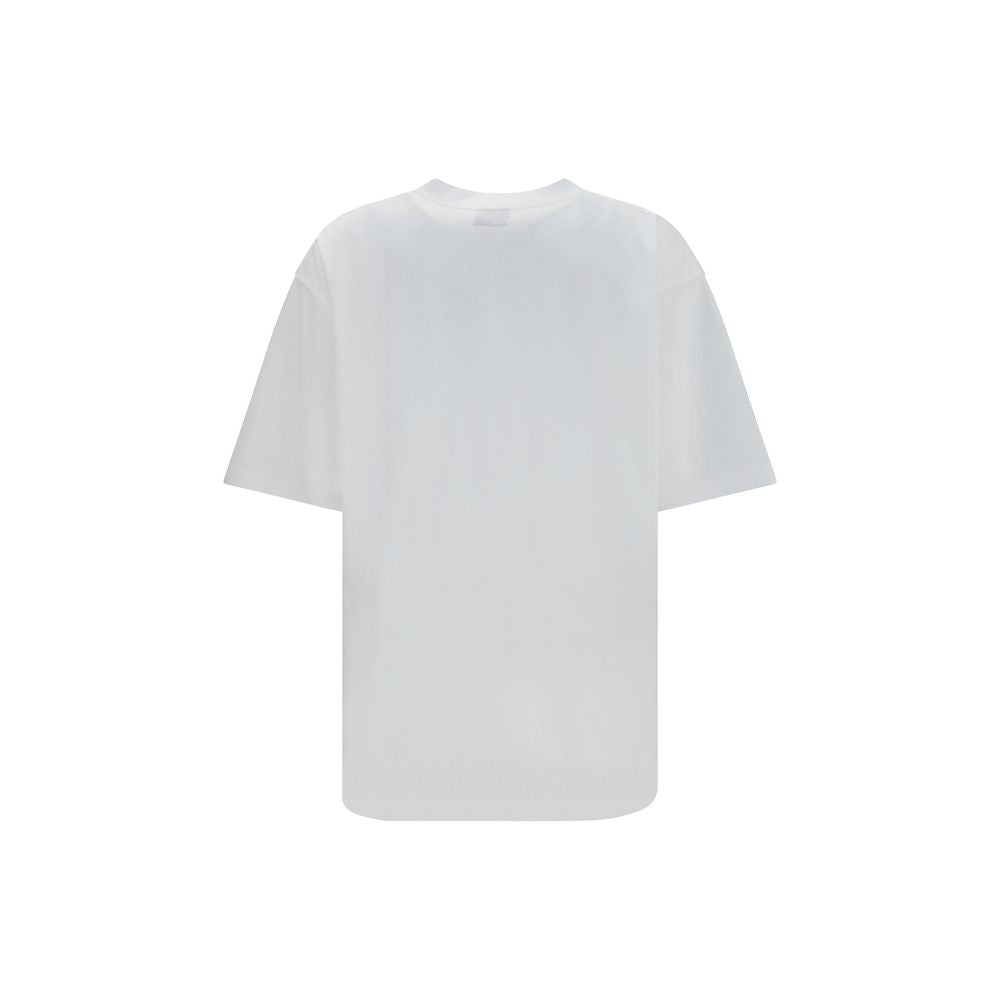 Camiseta de algodón blanca Balenciaga