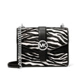 Bolso de hombro Michael Kors de cuero negro