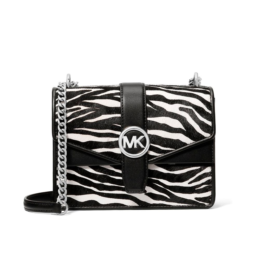 Bolso de hombro Michael Kors de cuero negro