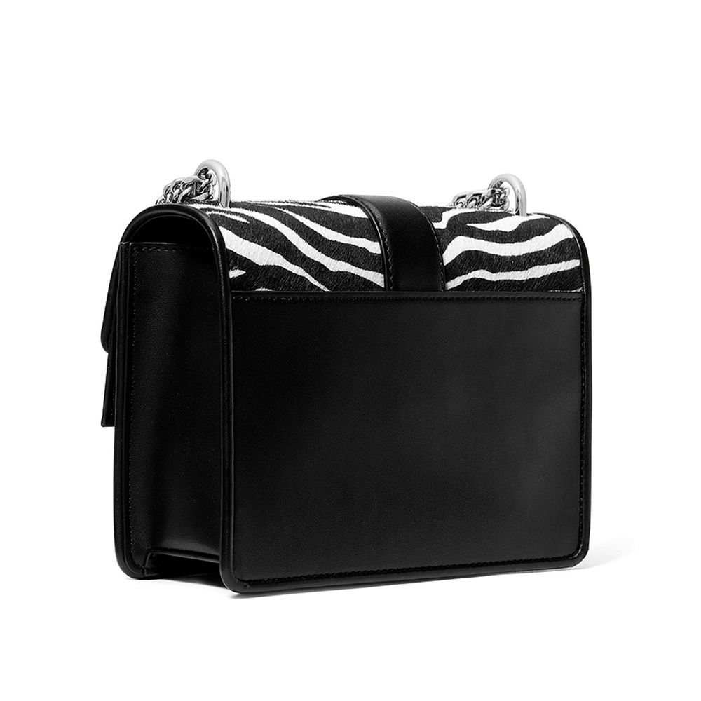 Bolso de hombro Michael Kors de cuero negro