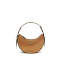Bolso de hombro Prada de piel de becerro beige Bos Taurus