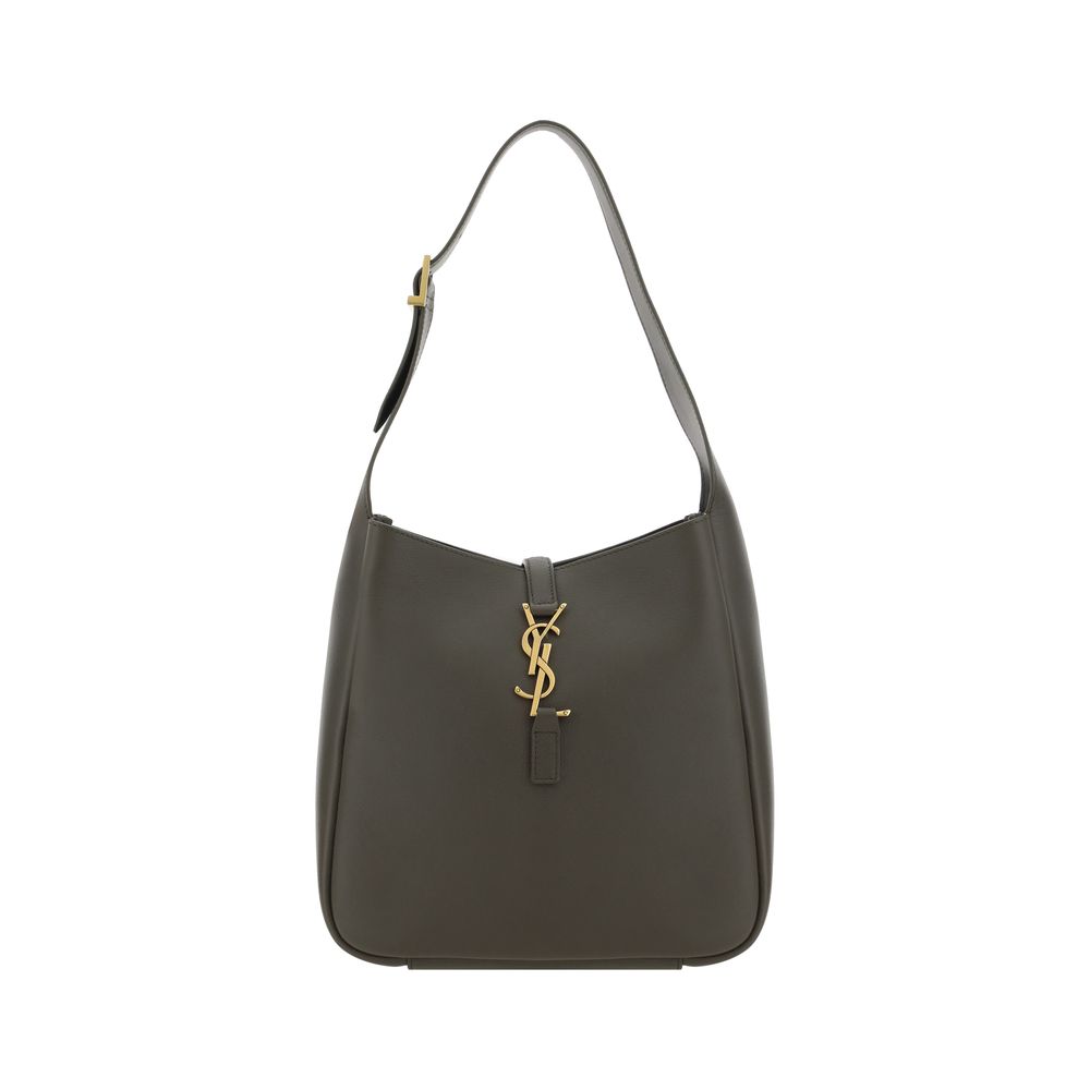 Bolso de hombro Saint Laurent bicolor de piel de ternera Bos Taurus