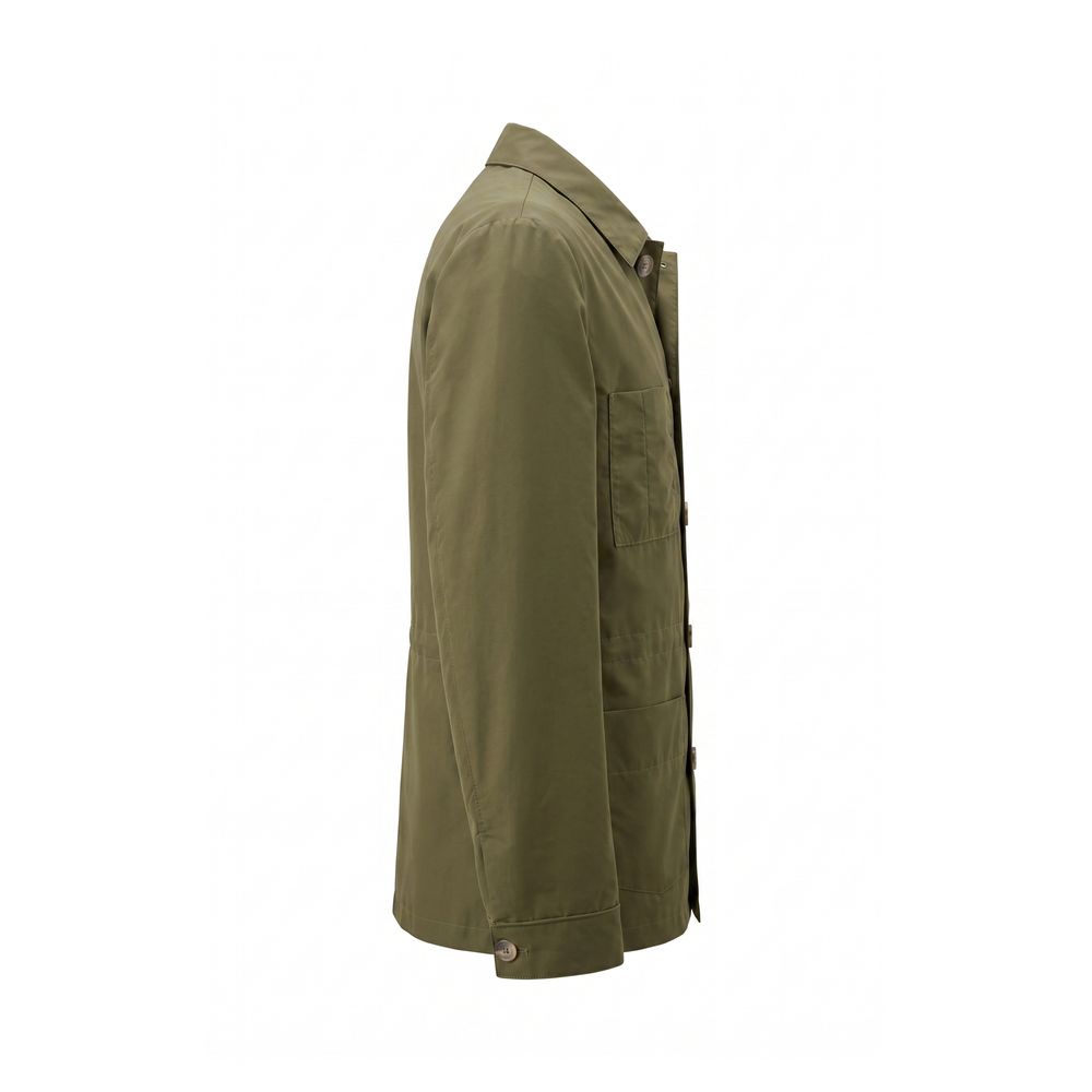 Chaqueta de nailon verde Malo para hombre