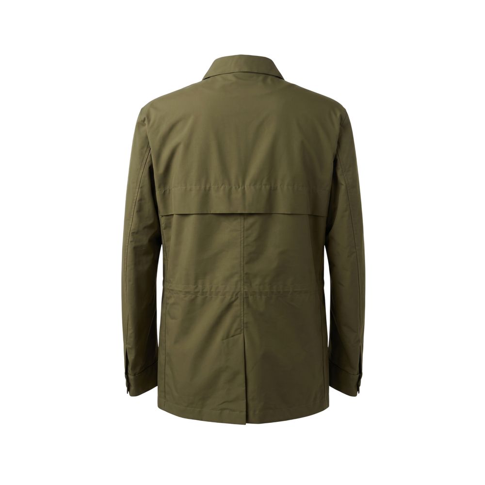 Chaqueta de nailon verde Malo para hombre