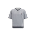 Sudadera de algodón gris Brunello Cucinelli