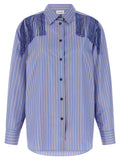 The Andamane Blue Cotton Blouse
