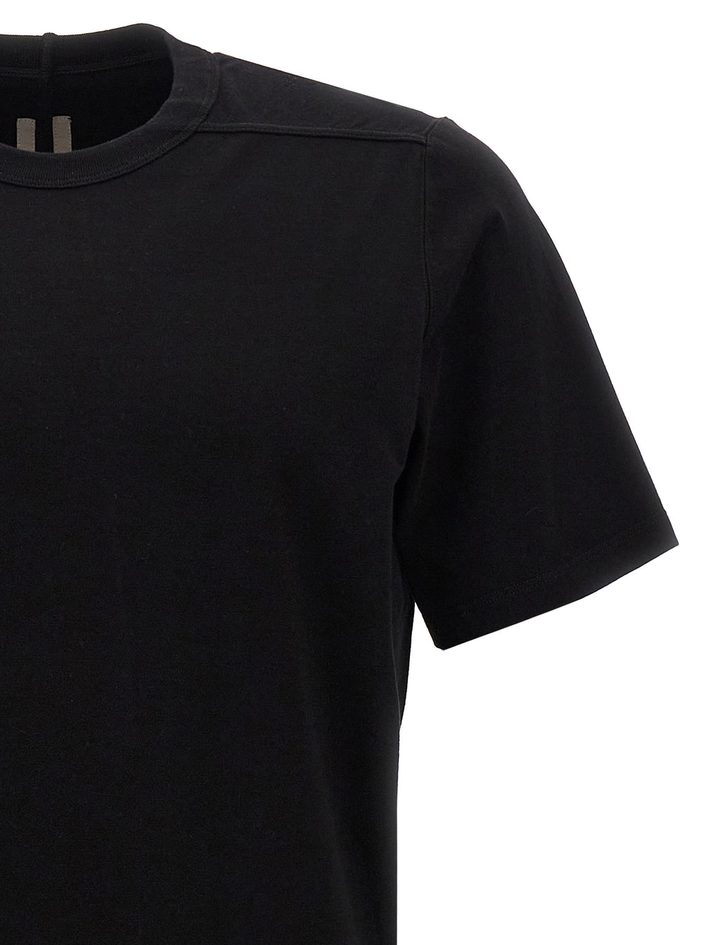 Rick Owens Black Cotton T-Shirt